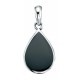 Necklace Onyx in 925/1000 silver