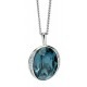 My-jewelry - D3956 - Collar chic Swarovski crystal and zirconium in 925/1000 silver