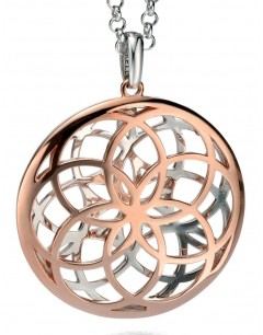 My-jewelry - D4072 - Collar chic rose Gold plated in 925/1000 silver