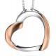 My-jewelry - D4325c - Necklace heart Gold plated in 925/1000 silver