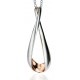 My-jewelry - D4323 - Collar chic rose Gold plated in 925/1000 silver