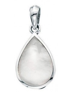 necklace mother of pearl in 925/1000 silver