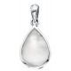 necklace mother of pearl in 925/1000 silver