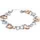 My-jewelry - D4537 - Bracelet hearts in 925/1000 silver