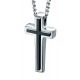 My-jewelry - D3006 - Necklace cross stainless steel