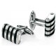 My-jewelry - D381 - Button cuff stainless steel