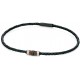 My-jewelry - D3592 - Collar chic leather Gold plated copper stainless steel