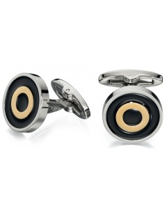 My-jewelry - D507uk - stainless steel Gold-plated and copper-clad cufflinks