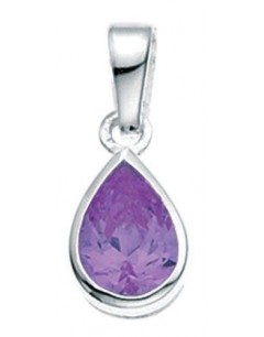 My-jewelry - D2534muk - Sterling silver class zirconium necklace