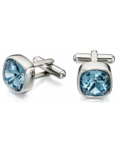 My-jewelry - D504uk - stainless steel crystal Swarovski® cufflinks