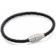 My-jewelry - D4726 - Bracelets chic leather stainless steel