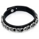 My-jewelry - D4738 - Bracelets chic leather steel oxidized