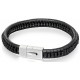 My-jewelry - D4551 - Bracelets chic leather stainless steel