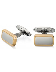 My-jewelry - D512uk - stainless steel Gold plated cufflinks