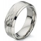 My-jewelry - D3414 - Ring-brushed and polished stainless steel