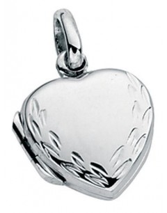 My-jewelry - D2702uk - Sterling silver pendant heart photo Necklace