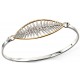 My-jewelry - D4633 - Bracelet chic rhodium plate Gold, 925/1000 silver