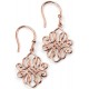 My-jewelry - D4879 - earring rose Gold plated in 925/1000 silver