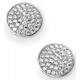 My-jewelry - D4880 - earring plated rhodium and zirconium in 925/1000 silver