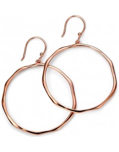 My-jewelry - D4884 - earring rose Gold plated in 925/1000 silver