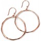 My-jewelry - D4884 - earring rose Gold plated in 925/1000 silver