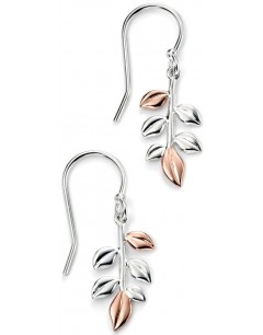 My-jewelry - D4901 - earring trend flower rose Gold plated 925/1000