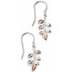 My-jewelry - D4901 - earring trend flower rose Gold plated 925/1000