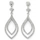 My-jewelry - D4908 - earring class zirconium in 925/1000 silver