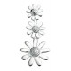 Flower necklace in 925/1000 silver