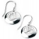 My-jewelry - D4991 - earring-trend rhodium-plated in 925/1000 silver