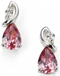 My-jewelry - D5090 - earring trend zirconium in 925/1000 silver