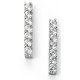 My-jewelry - D5105 - earring chic rhodium-plated and rhodium-plated in 925/1000 silver