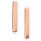 My-jewelry - D5106 - earring chic rose Gold plated in 925/1000 silver