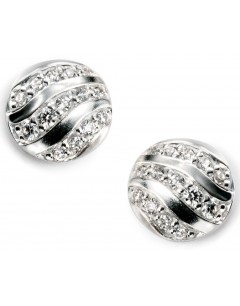 My-jewelry - D5112 - earring trend zirconium in 925/1000 silver