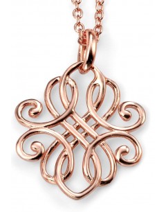 My-jewelry - D3743 - Collar trend rose Gold plated in 925/1000 silver