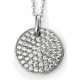 My-jewelry - D3744 - Collar trend rhodium-plated and zirconium in 925/1000 silver