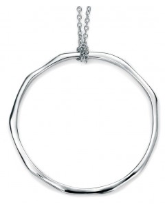 My-jewelry - D3749 - Necklace trend circle in 925/1000 silver