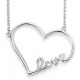 My-jewelry - D3755 - Necklace heart Love in 925/1000 silver