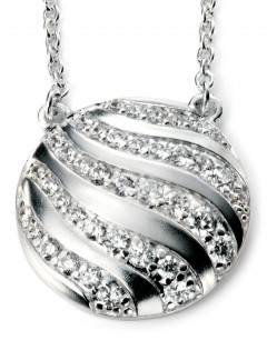 My-jewelry - D3929 - Collar trend zirconium in 925/1000 silver