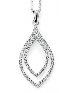 My-jewelry - D4159c - Collar trend very chic zirconium in 925/1000 silver