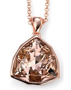 My-jewelry - D4161 - Collar trend in Swarovski crystal and rose Gold plated in 925/1000 silver