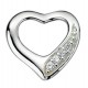 Necklace heart in 925/1000 silver