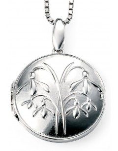 My-jewelry - D4219c - Collar flower motif in 925/1000 silver
