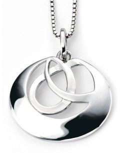 My-jewelry - D4224 - Collar trend rhodium-plated in 925/1000 silver