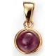 My-jewelry - D4341 - Necklace trend Gold plated and amethyst in 925/1000 silver