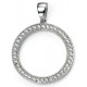 My-jewelry - D4344 - Necklace-plated in rhodium and zirconium in 925/1000 silver