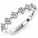 My-jewelry - D3417c - Ring trend zirconium in 925/1000 silver