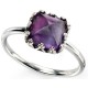 My-jewelry - D3426 - Ring trend amethyst in 925/1000 silver