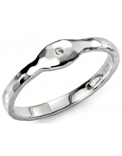 My-jewelry - D3428cuk - Sterling silver trend plated rhodium and zirconium ring