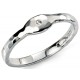 My-jewelry - D3428c - Ring trend-plated rhodium and zirconium in 925/1000 silver